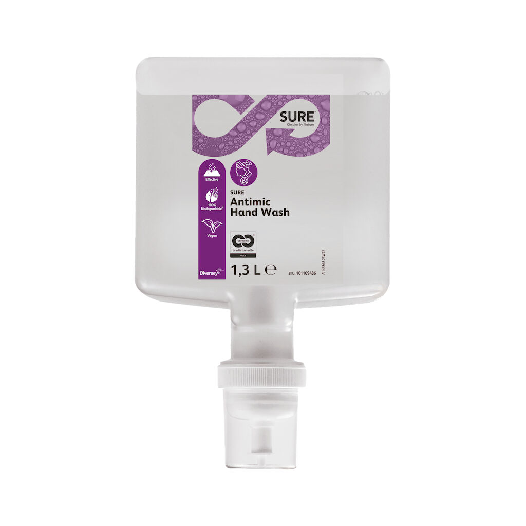 SURE Antimic Hand Wash 4x1.3L - Preparat do mycia i dezynfekcji rąk