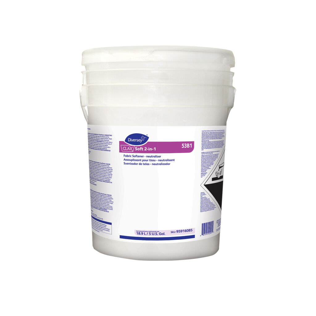 Clax® Soft 2-in-1 53B1 53B1, 5gal - Fabric Softener - neutralizer