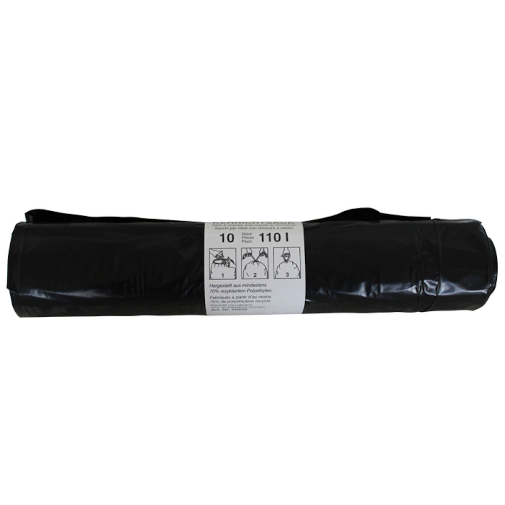 Sacco per rifiuti - LDPE 15x10pz - 110 L / 35 my