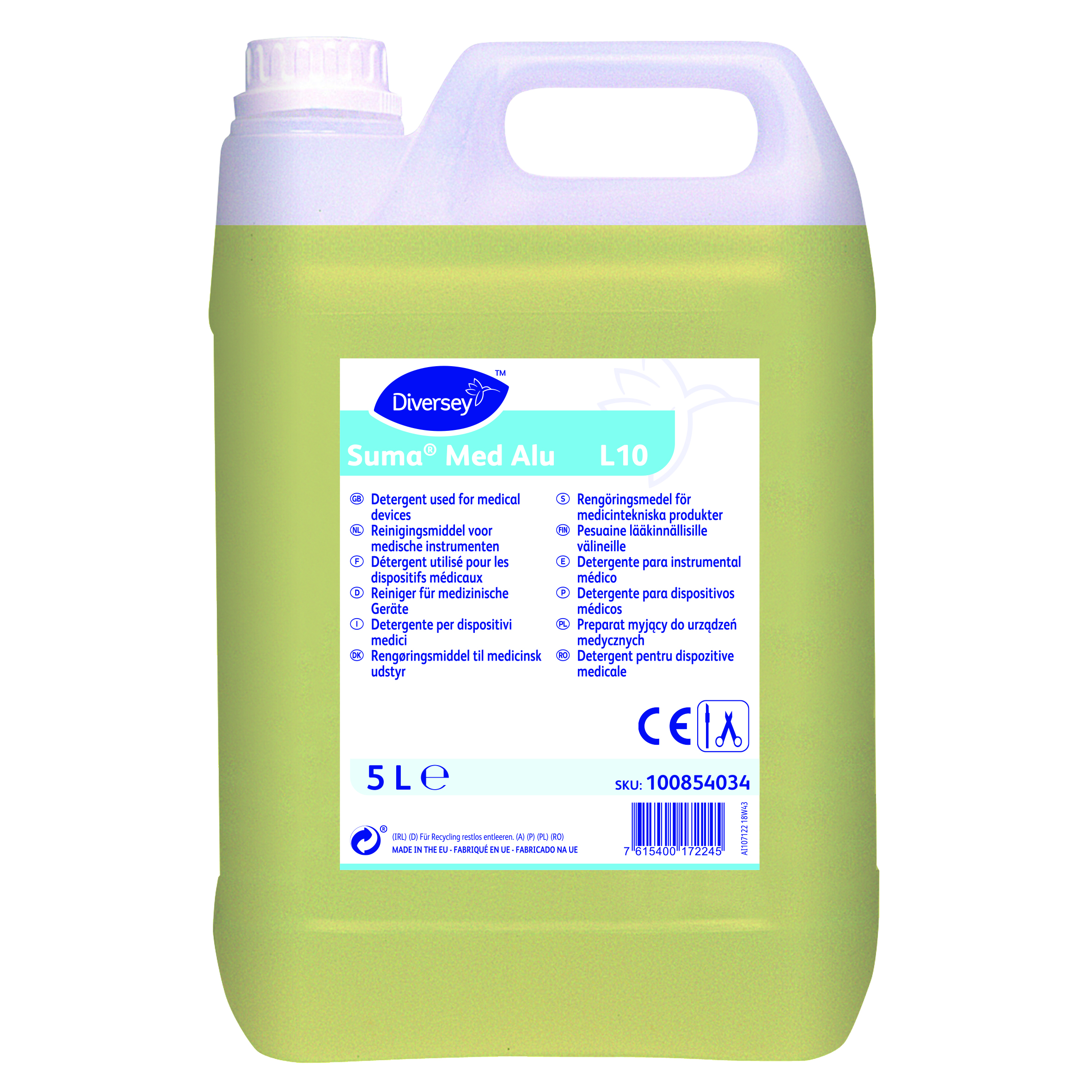 DISKMEDEL T DISKDESINFEKT 5L F ALUMINIUM