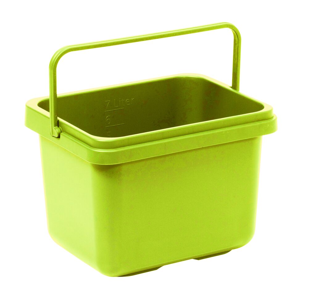 TASKI Seau à chiffonnettes 1pc - 7L - Jaune - Seau en plastique résistant