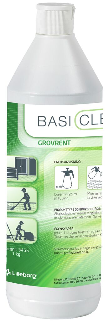BASICLEAN GROVRENT 12x1kg