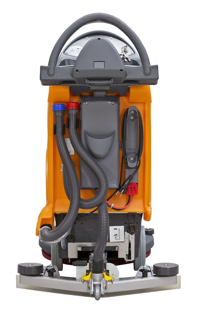 TASKI swingo 755 B Power BMS 1szt. - maszyna szorująco-zbierająca z trakcją, zasilaniem bateryjnym: baterie żelowe i wbudowanym prostownikiem: BMS (urządzenie bez akcesoriów)