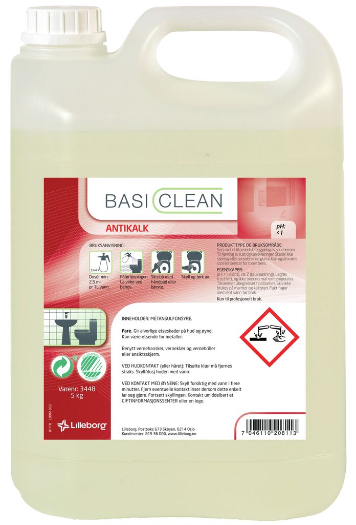 BASICLEAN ANTIKALK 3x5kg