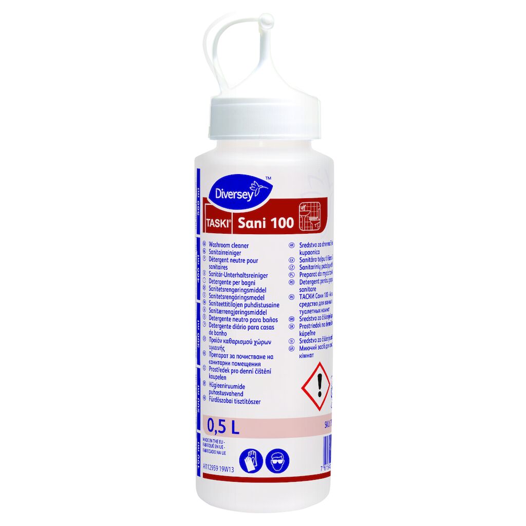 TASKI Sani 100 -annostelupullo, 500 ml 6x1kpl