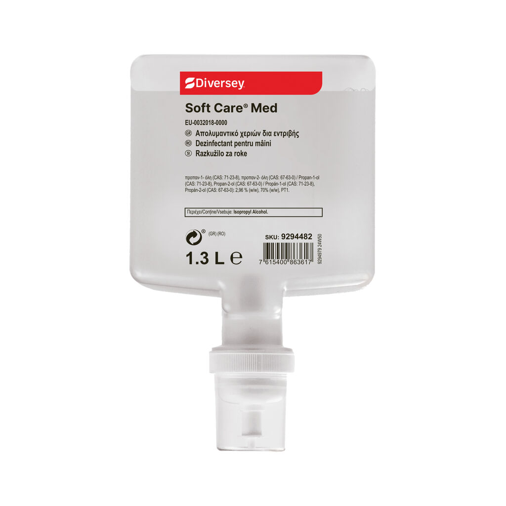 Soft Care Med 4x1.3L - Dezinfectant instant pentru mâini / dezinfectant pentru piele