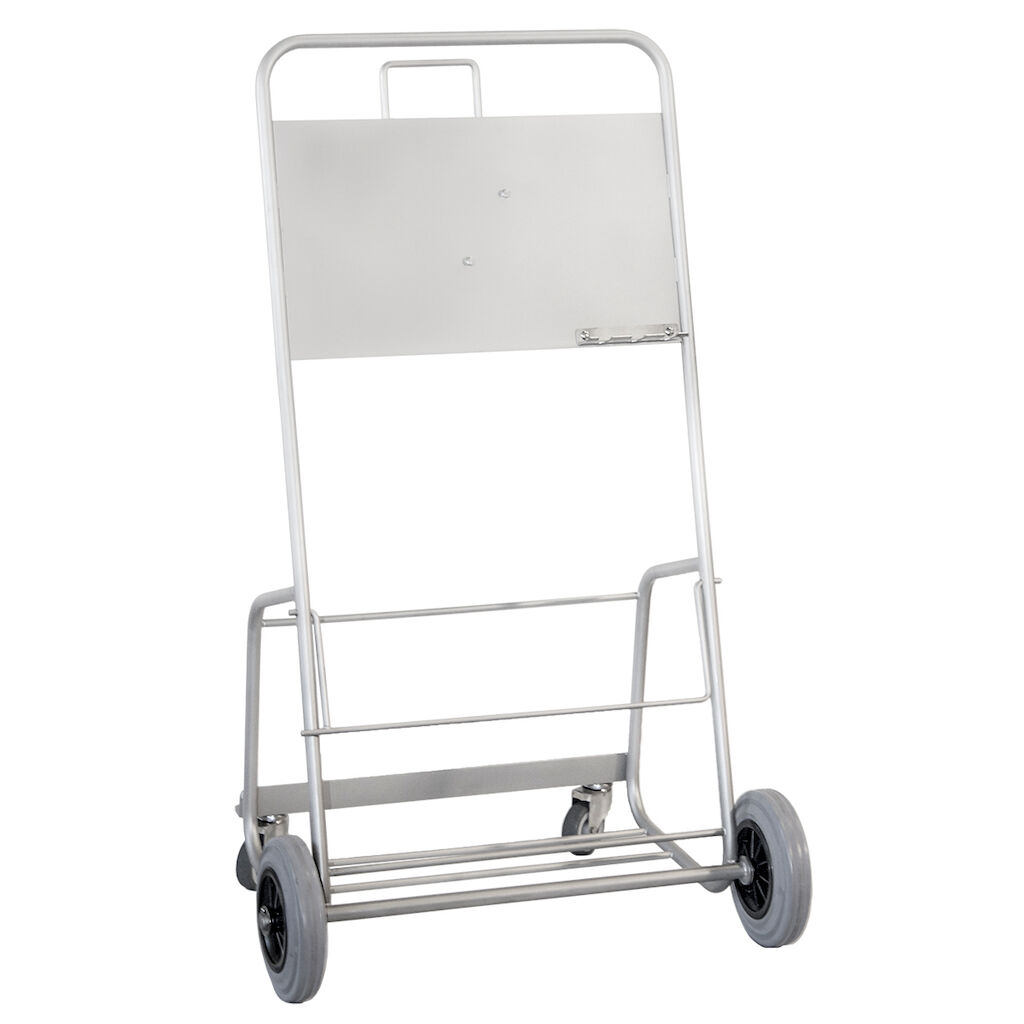 LP Cleaner System Vogn 1stk. - Vogn, komplet til 2 kemidunke a 25 kg. hver Inkl. ½" lynkobling for enkel tilslutning Rustfrit stål