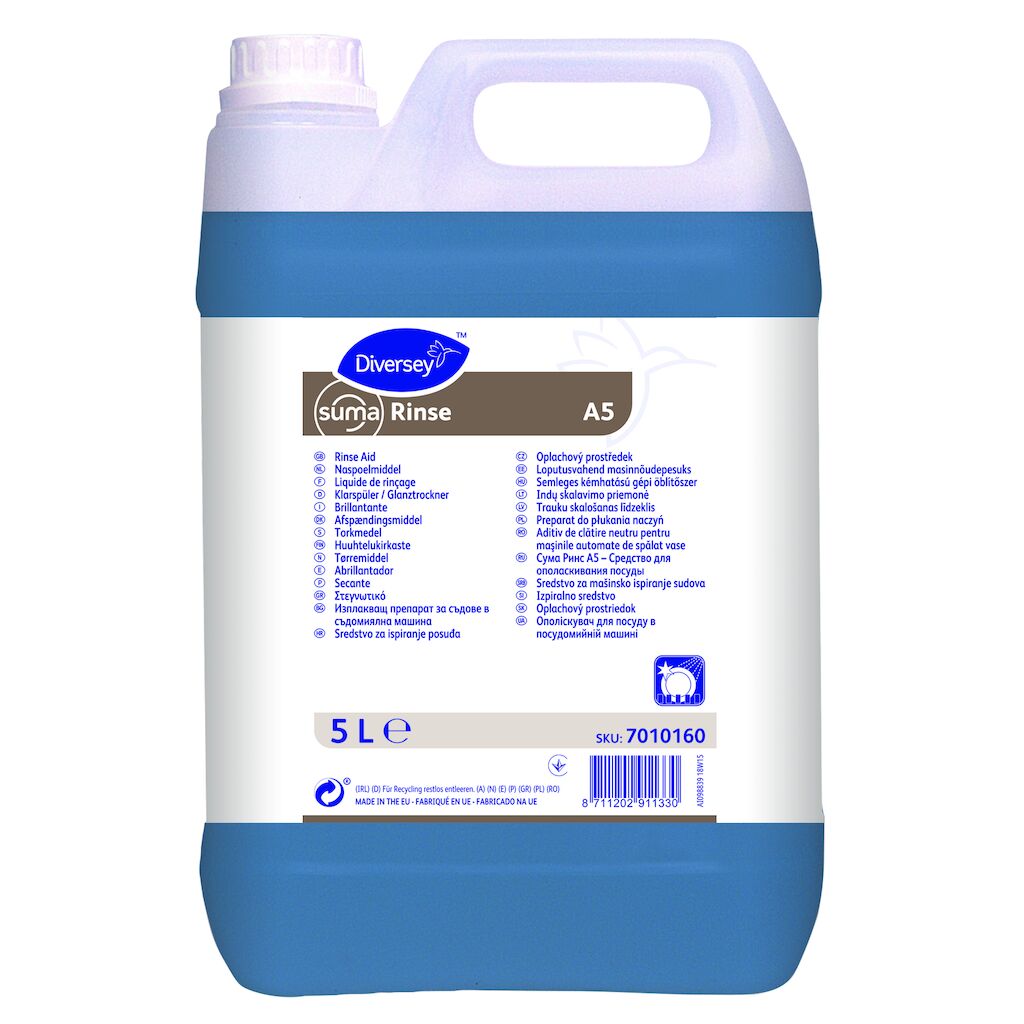Suma Rinse A5 2x5L - Aditiv de clătire neutru pentru maşinile automate de spălat vase