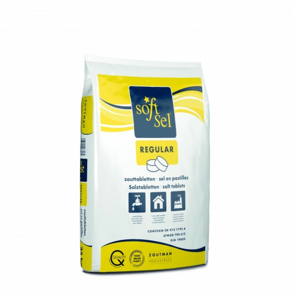 Soft Sel regular 25kg - Sel pour adoucisseurs d'eau
