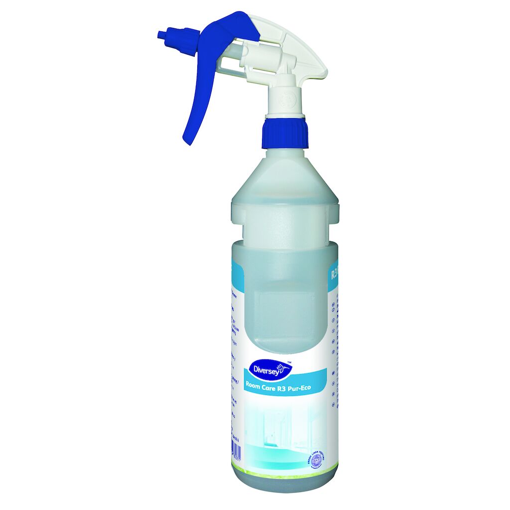 Room Care R3-plus Pur-Eco -Botellas vacías- 750ml R3 6x1unid - Kit botellas rellenables de 750ml de Room Care R3 Pur-Eco para Divermite®/Diverflow®