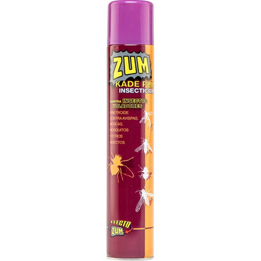 ZUM Kade Plus Insecticida 12x0.5L - Insecticida en aerosol indicado para el control de todo tipo de insectos voladores