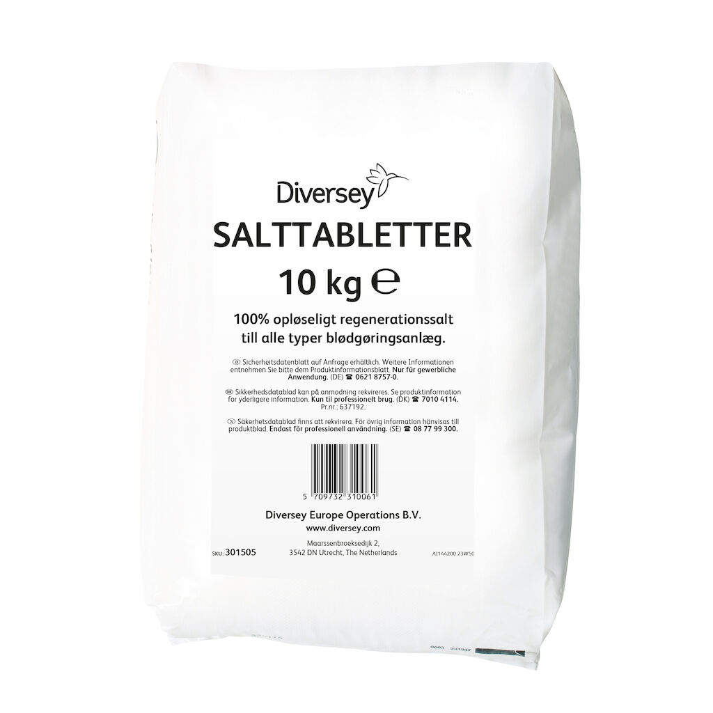 Salttabletter 10kg - Salttabletter för avhärdningsanläggningar