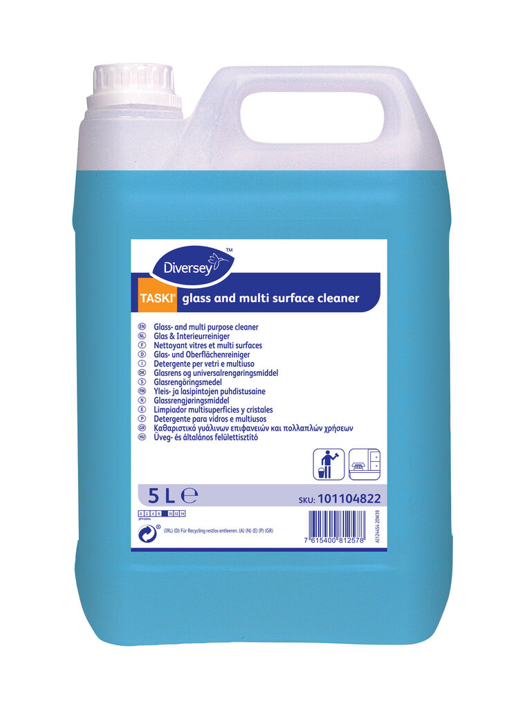 TASKI glass and multi surface cleaner 2x5L - Détergent vitres et multi surfaces prêt à l'emploi