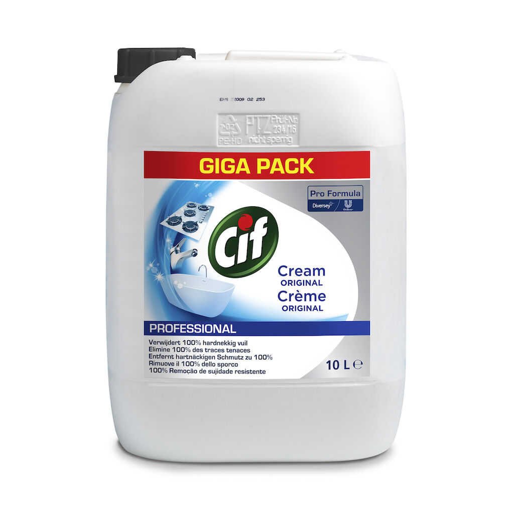 Cif Crema Classica 10L - Detergente in crema con microparticelle naturali
