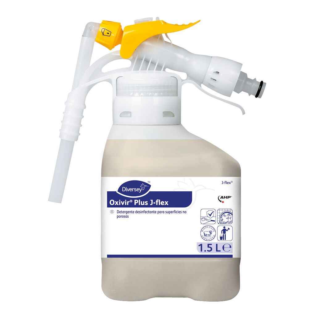 Oxivir Plus J-flex 1.5L - Detergente - desinfectante de amplio espectro concentrado