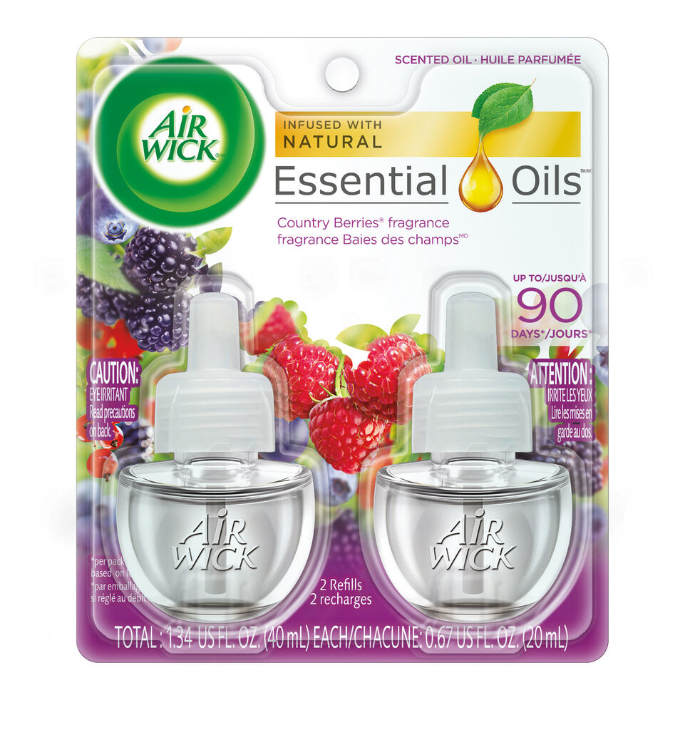 AIR WICK® Scented Oil  Refill  Country Berries 2PK, 2x 20ml, 6/CT
