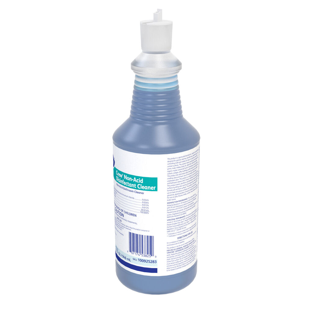 100925283_Crew_Non-Acid_Disinfectant_Cleaner_12x32oz_RightAngle_2000x2000.jpg
