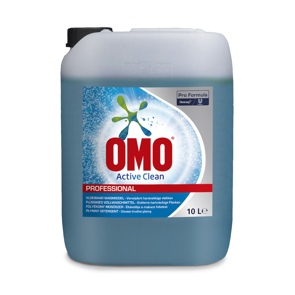 Omo Pro Formula Active Clean Liquid 10L - Folyékony mosószer - 154 washes