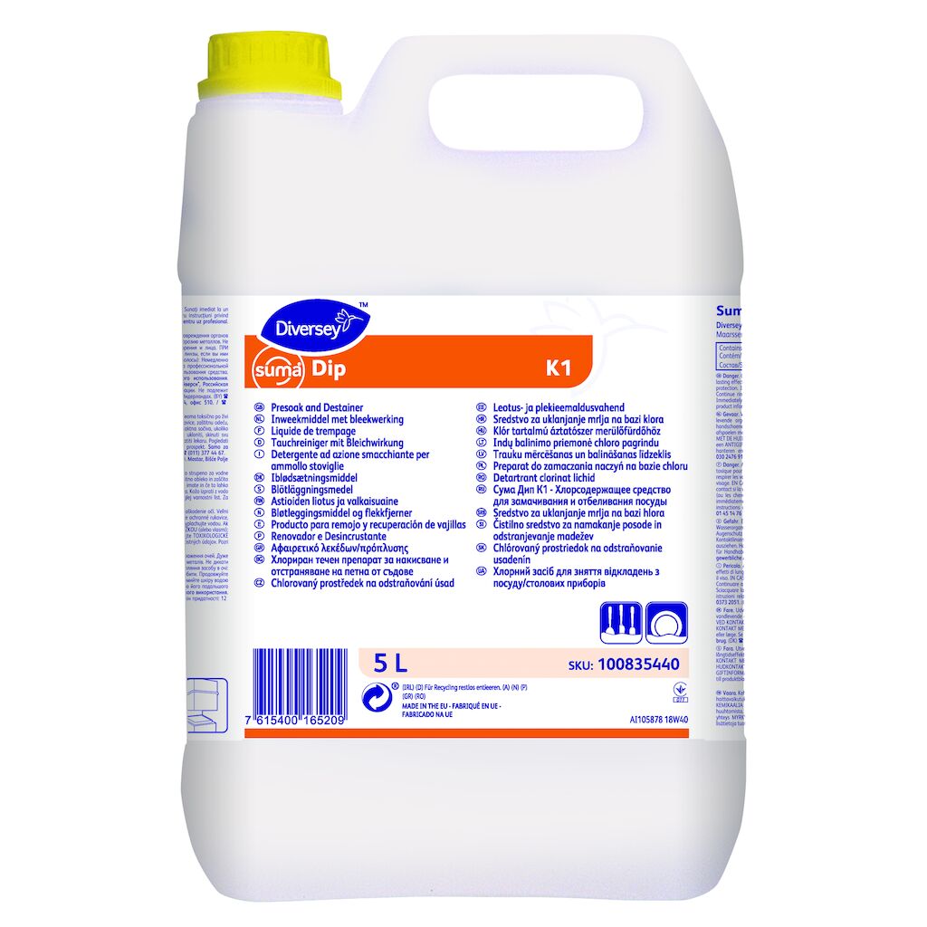 Suma Dip K1 2x5L - Detartrant clorinat lichid