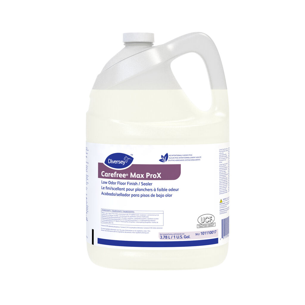 Carefree Max ProX Low Odor Floor Finish Sealer 4x1gal