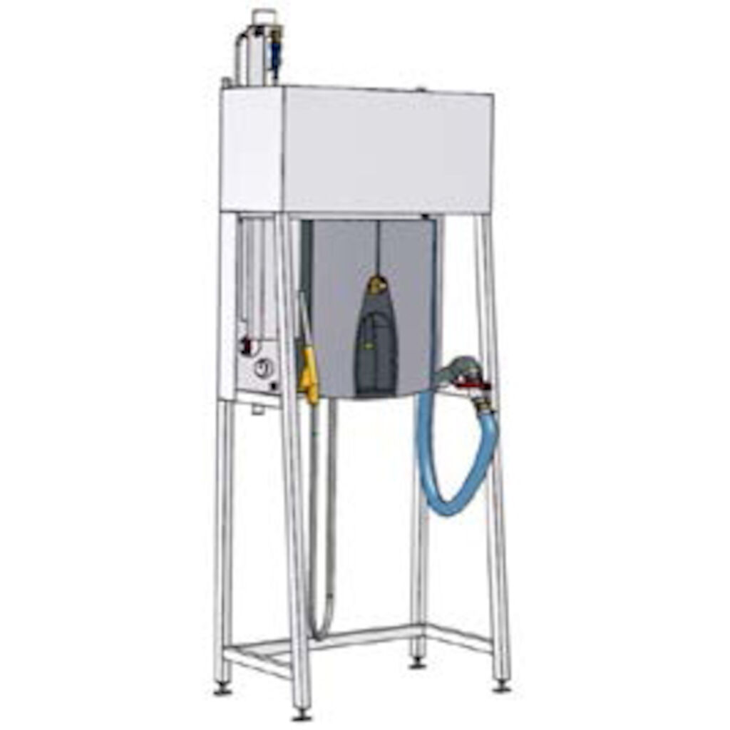 Service Station 75C (excl. Quattroselect) 1st - Snelvulsysteem met een 75L tank voor de reinigingsoplossing.