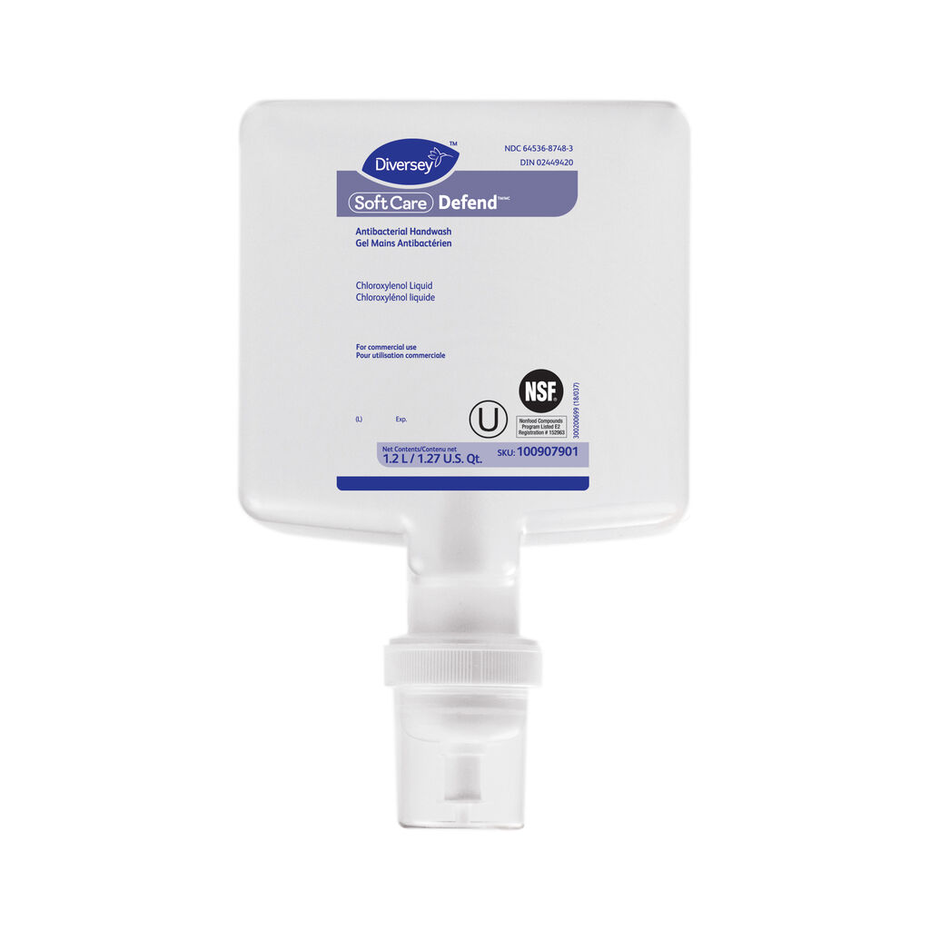 Soft Care®  Defend(TM/MC), 1.2L, 6/CT - Antibacterial Handwash
