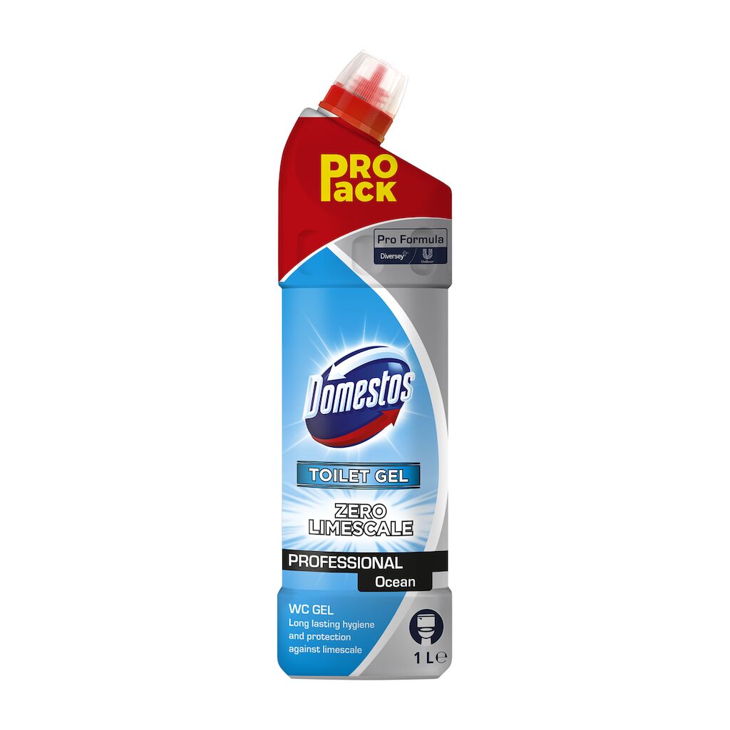 Domestos Professional Toilet Gel Ocean 12x1L - Gel pentru toaletă