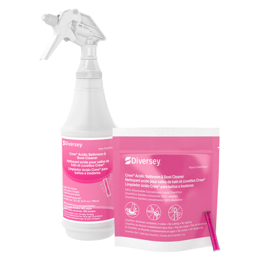 Crew® Acidic Bathroom & Bowl Cleaner, 1ea - Combo