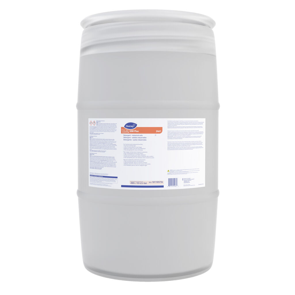 Clax® 200 Plus 24A1 24A3, 55gal - Detergent - industrial soils