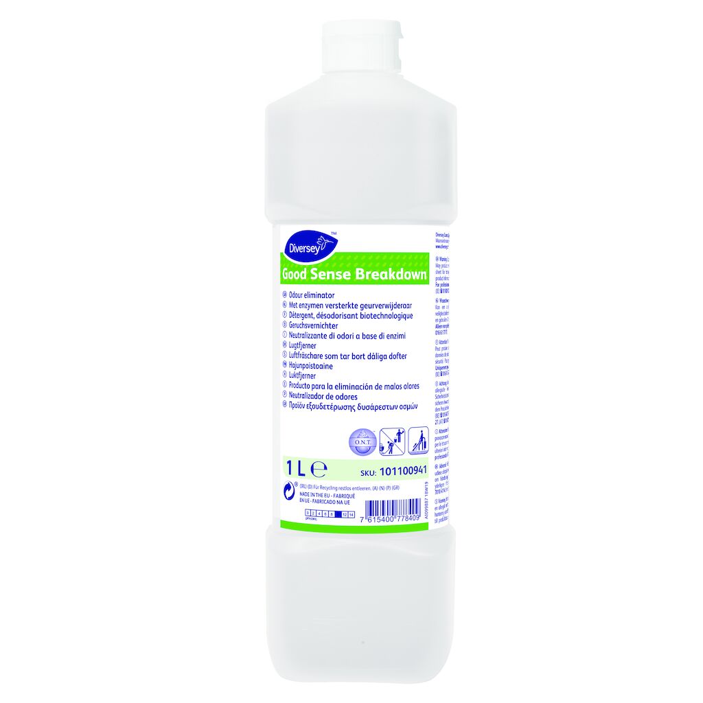 Good Sense Breakdown 6x1L - Met enzymen versterkte geurverwijderaar
