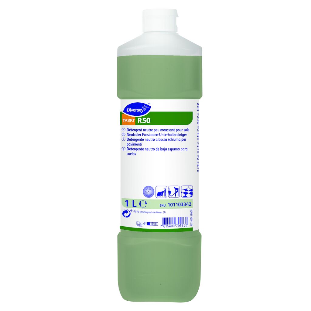 TASKI R50 6x1L - Niedrigschäumender, neutraler Fußbodenreiniger