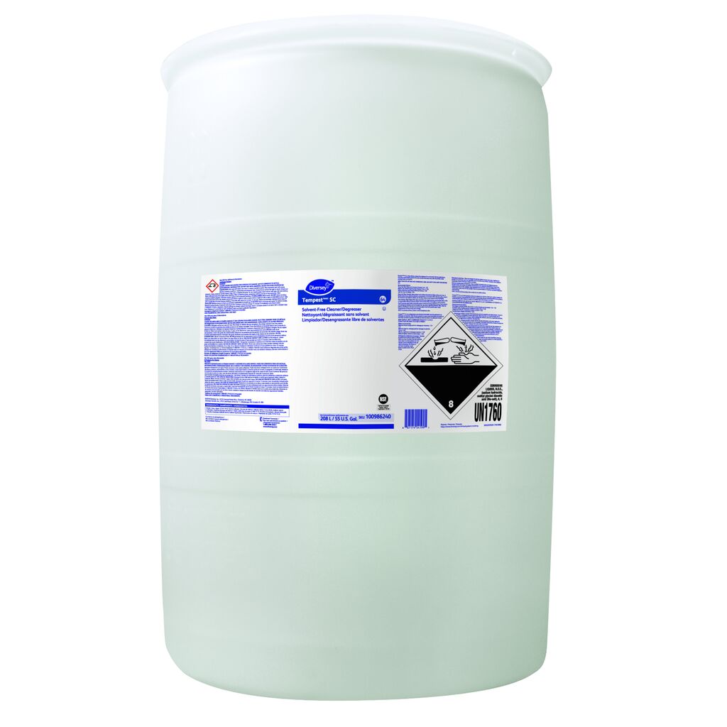 TempestTM/MC SC Solvent Free Cleaner Degreaser 48, 55gal - Solvent-Free Cleaner/Degreaser