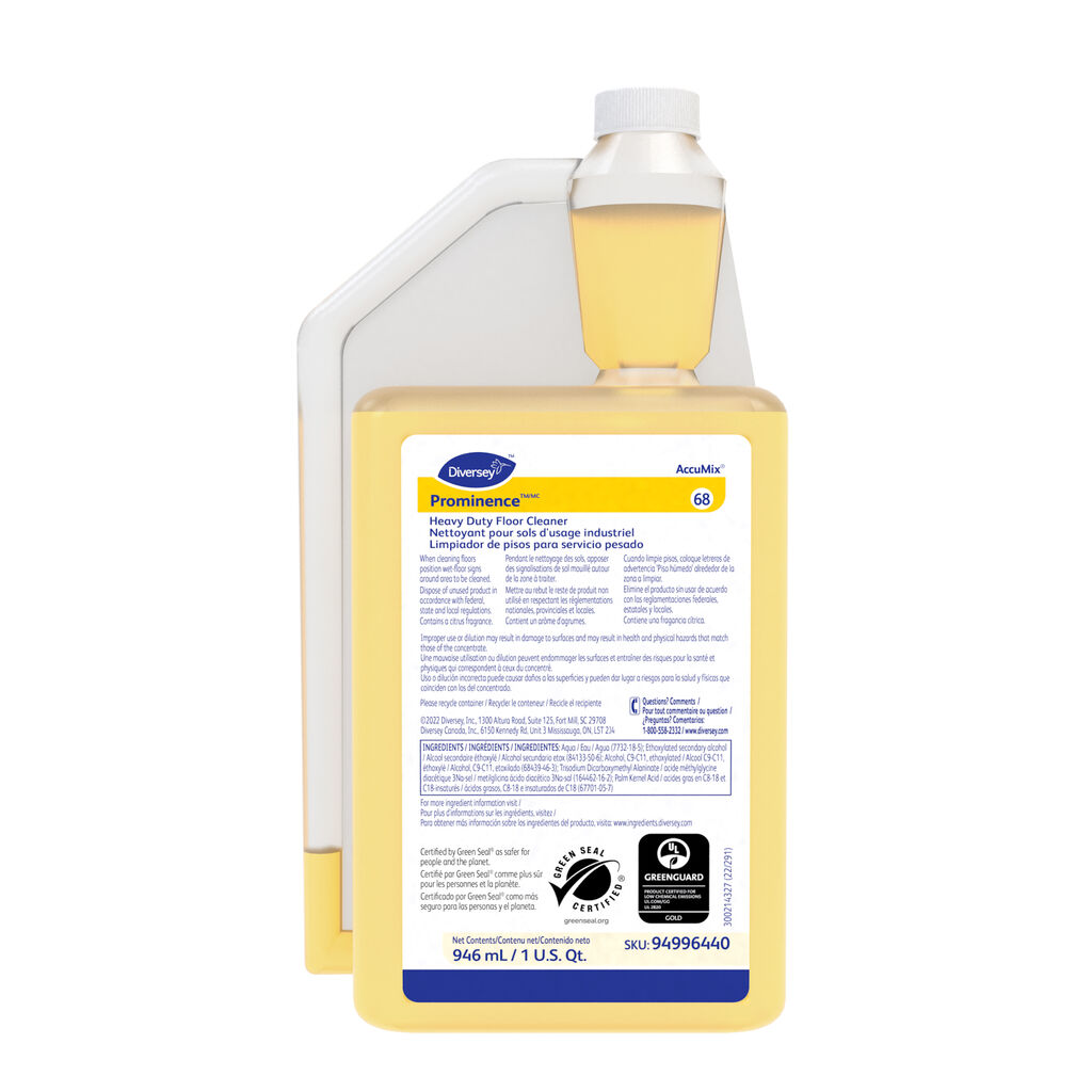 ProminenceTM/MC Heavy Duty Floor Cleaner 68, 32foz, 6/CT - Heavy Duty Floor Cleaner