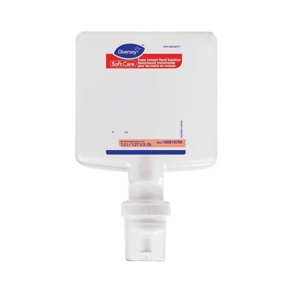 Soft Care® Foam Instant Hand Sanitizer (CAN), 1.2L, 6/CT