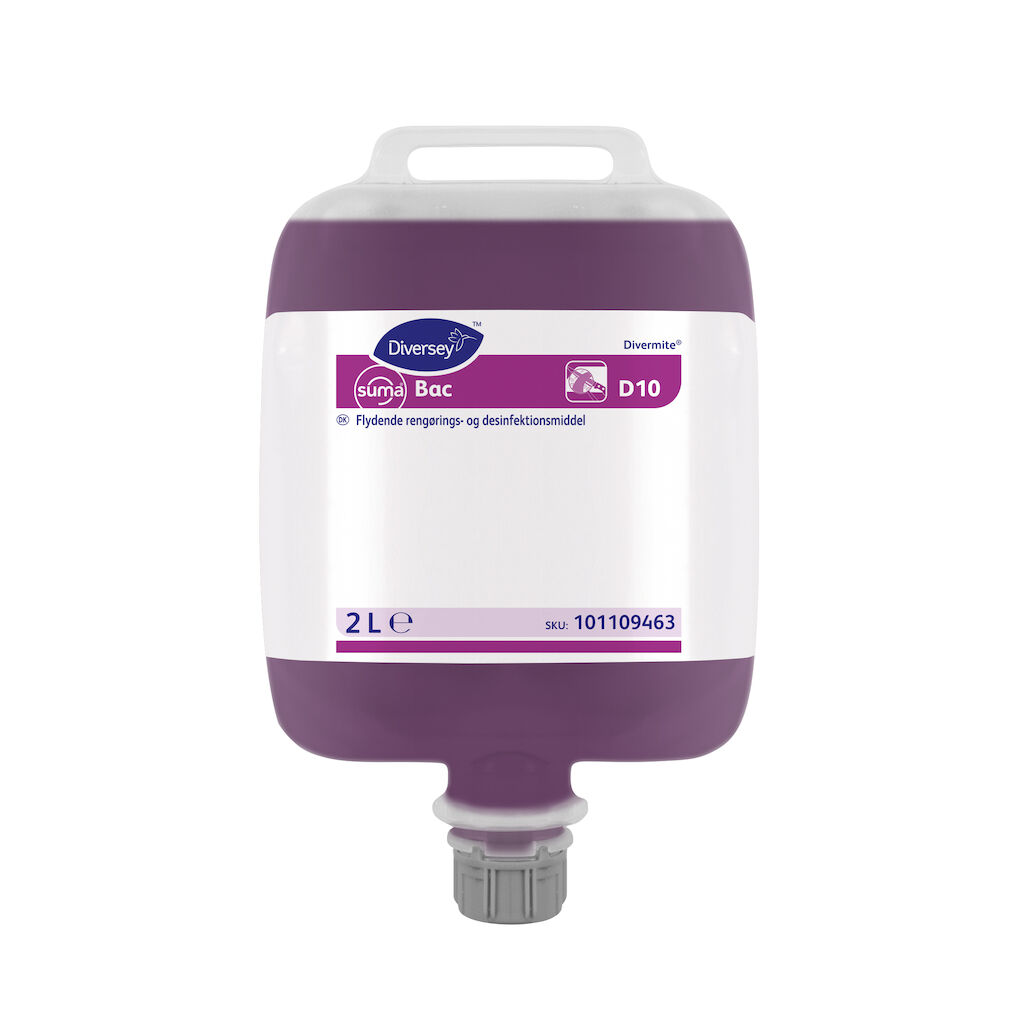 Suma Bac D10 3x2L - Rengørings- og desinfektionsmiddel