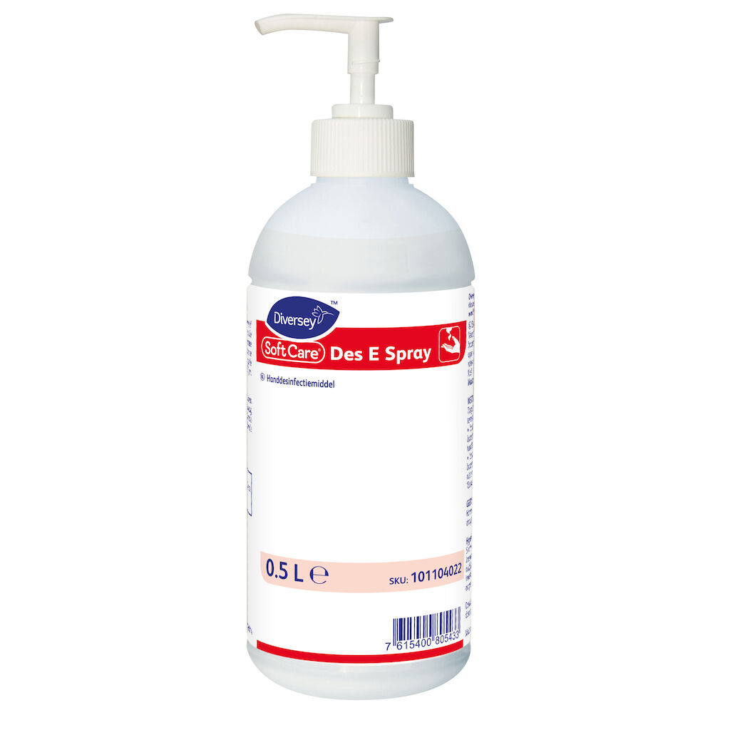 Soft Care Des E Spray H5 10x0.5L - Handdesinfectiemiddel