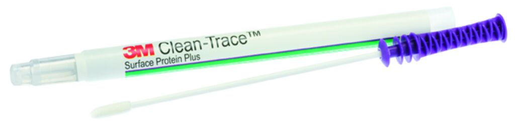 CLEAN-TRACE SWABS CONTROL KIT 10x1ea - A simple instant test to detect residual protein on a surface and determine whether the surface is clean.