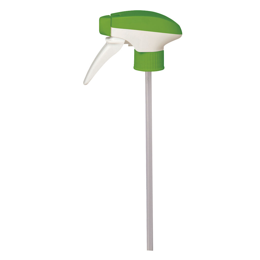 Foam trigger sprayer 5x1pc - Green - OPUS foam trigger green, 242mm tube for RTU SpryBtl 0.75L