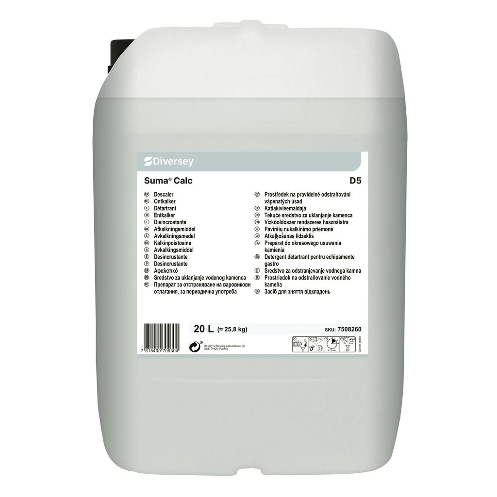 Suma Calc D5 20L - Detergent detartrant pentru echipamente gastro