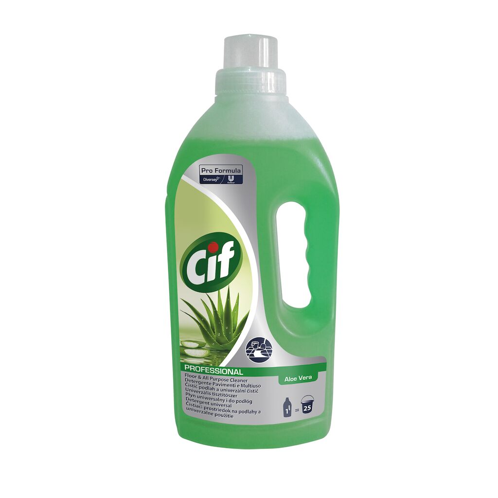Cif Professional Floor & All Purpose Cleaner Aloe Vera 12x1L