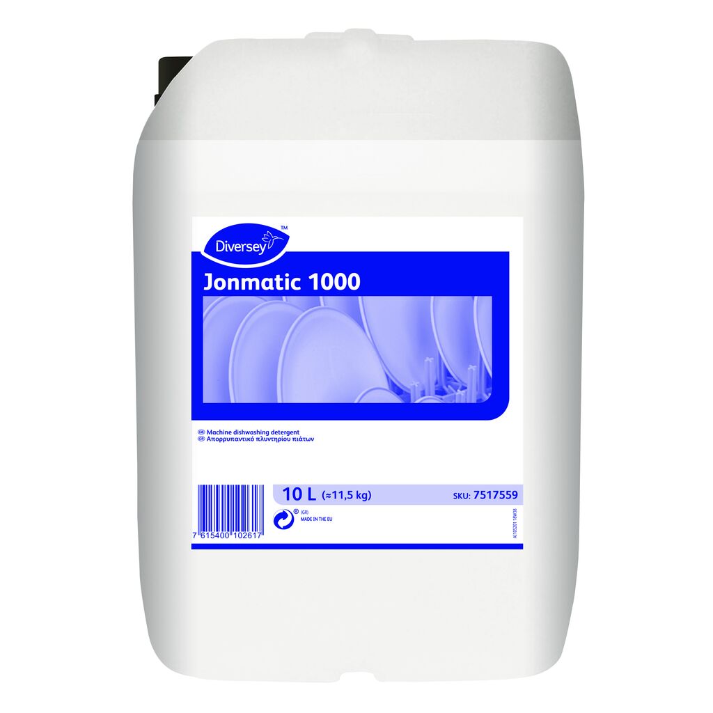 Jonmatic 1000 10L - Απορρυπαντικό πλυντηρίου πιάτων για μαλακά νερά