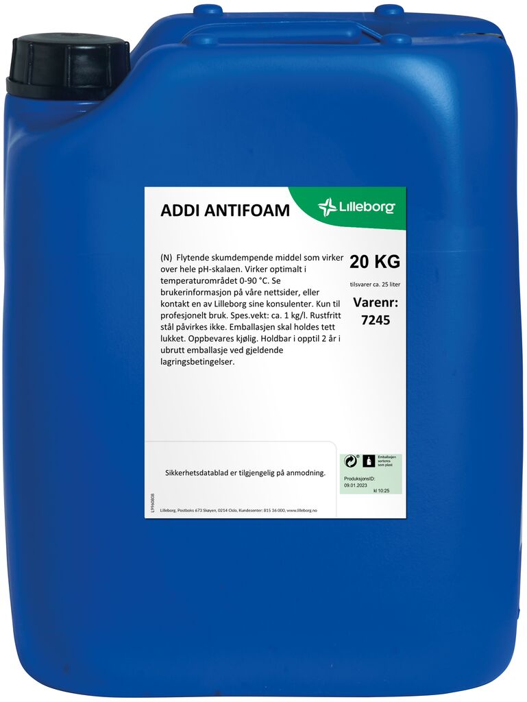 ADDI ANTIFOAM 20kg - Skumdemper 0-90 °C
