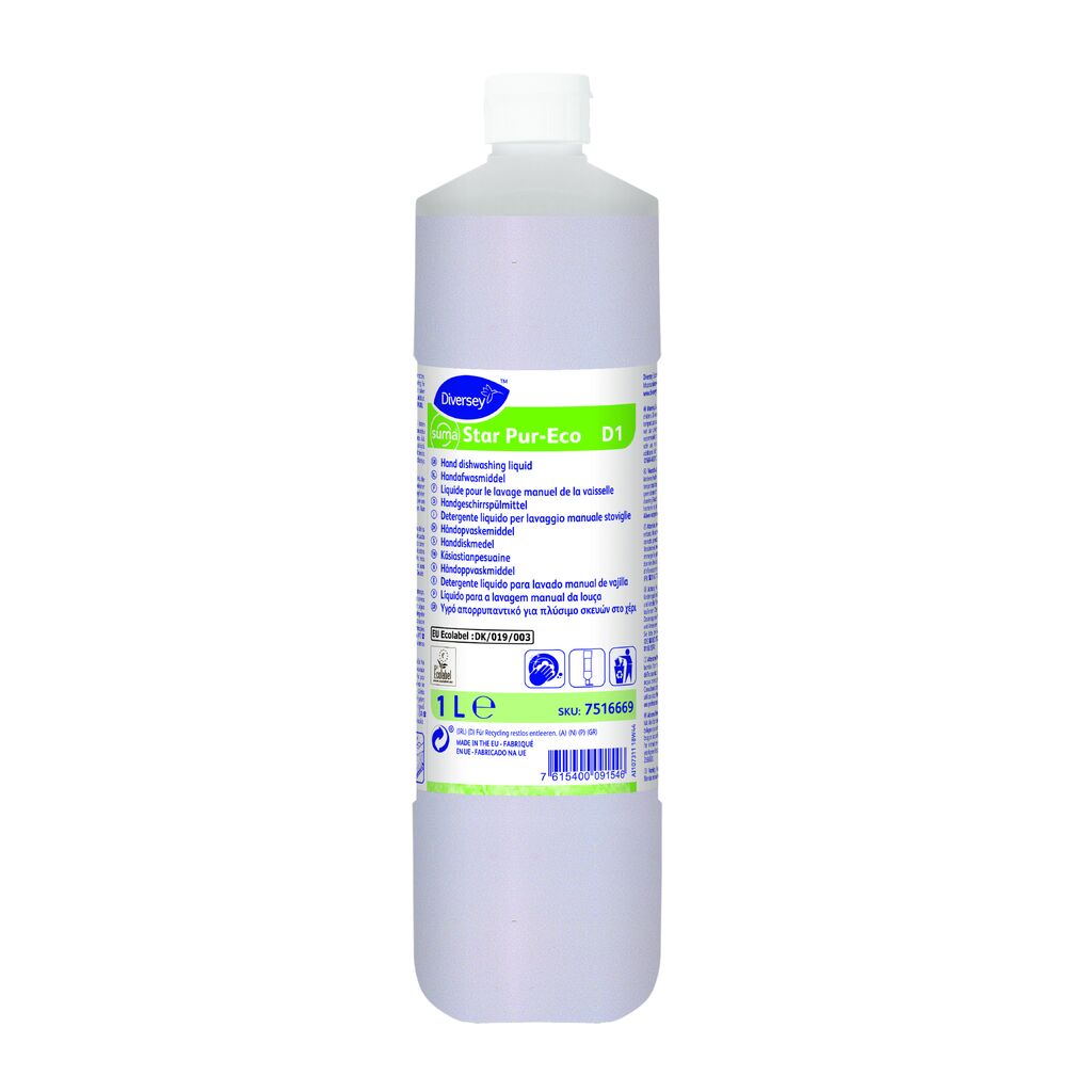 Suma Star Pur-Eco D1 6x1L - Handafwasmiddel