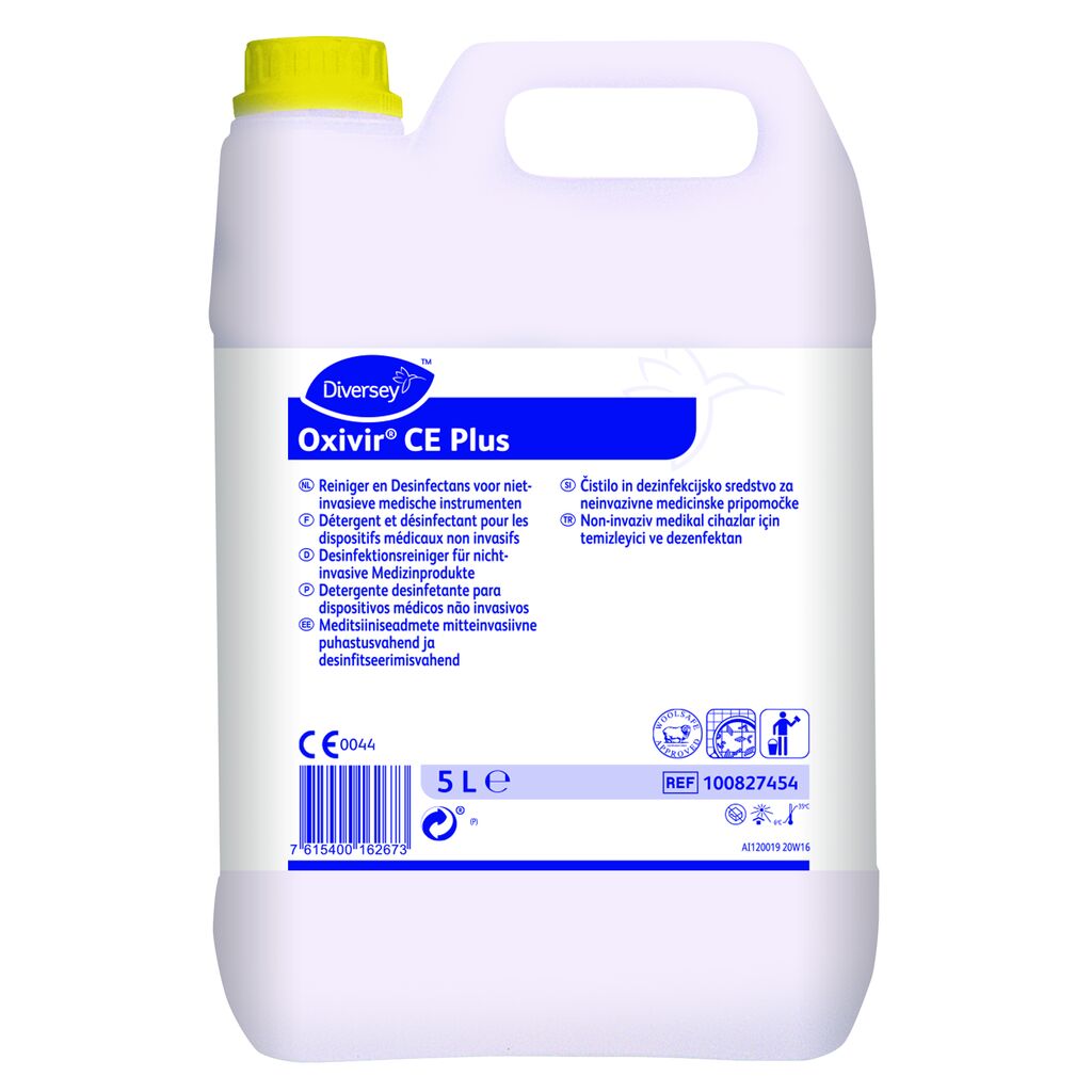 Oxivir CE Plus 2x5L - Reiniger en Desinfectans voor niet-invasieve medische instrumenten