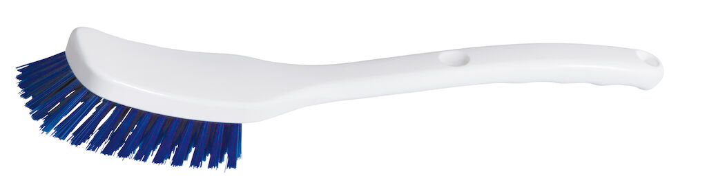 Short Handle Brush Hard 2x1pz - 295 x 40 x 55 mm - Blu - Per la pulizia manuale delle stoviglie
