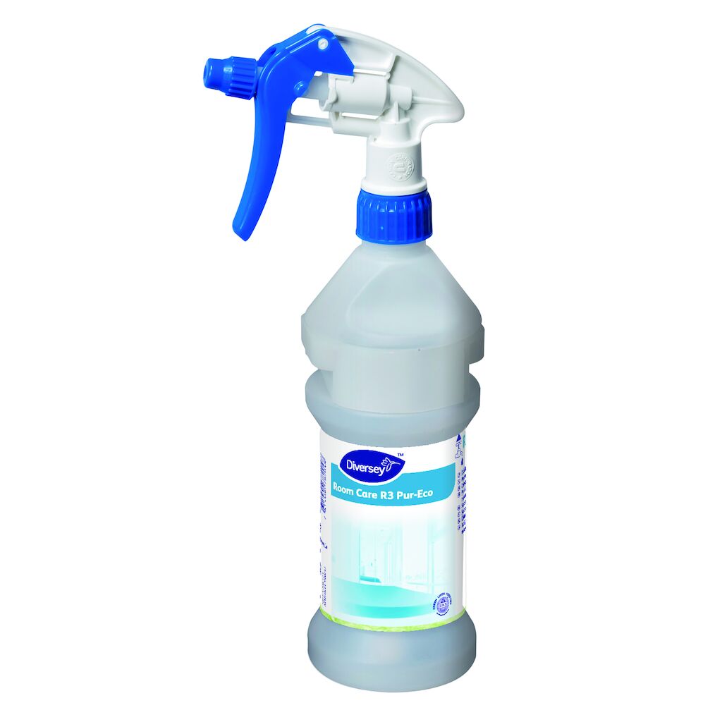 Room Care R3-plus Pur-Eco Empty Bottlekit - 300ml R3 6x1Buc. - Flacon gol, 300 ml, pentru reumplere în sistem Divermite®/Diverflow®