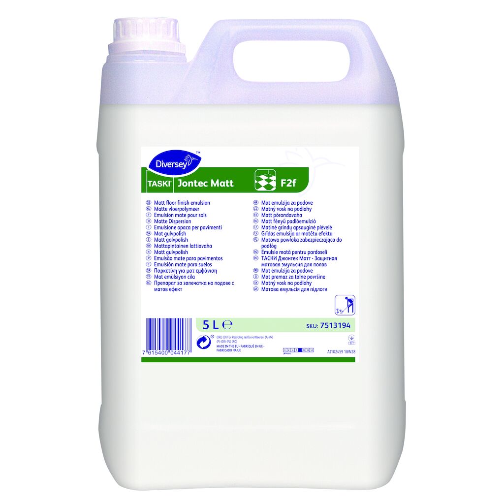 TASKI Jontec Matt F2f 2x5L - Medium gloss floor emulsion