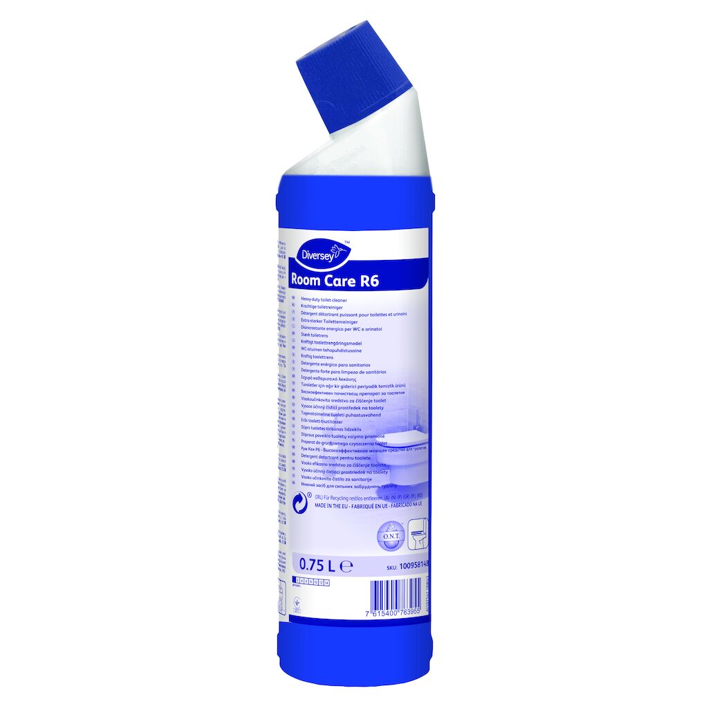 Room Care R6 R6 6x0.75L - Ισχυρό καθαριστικό τουαλέτας