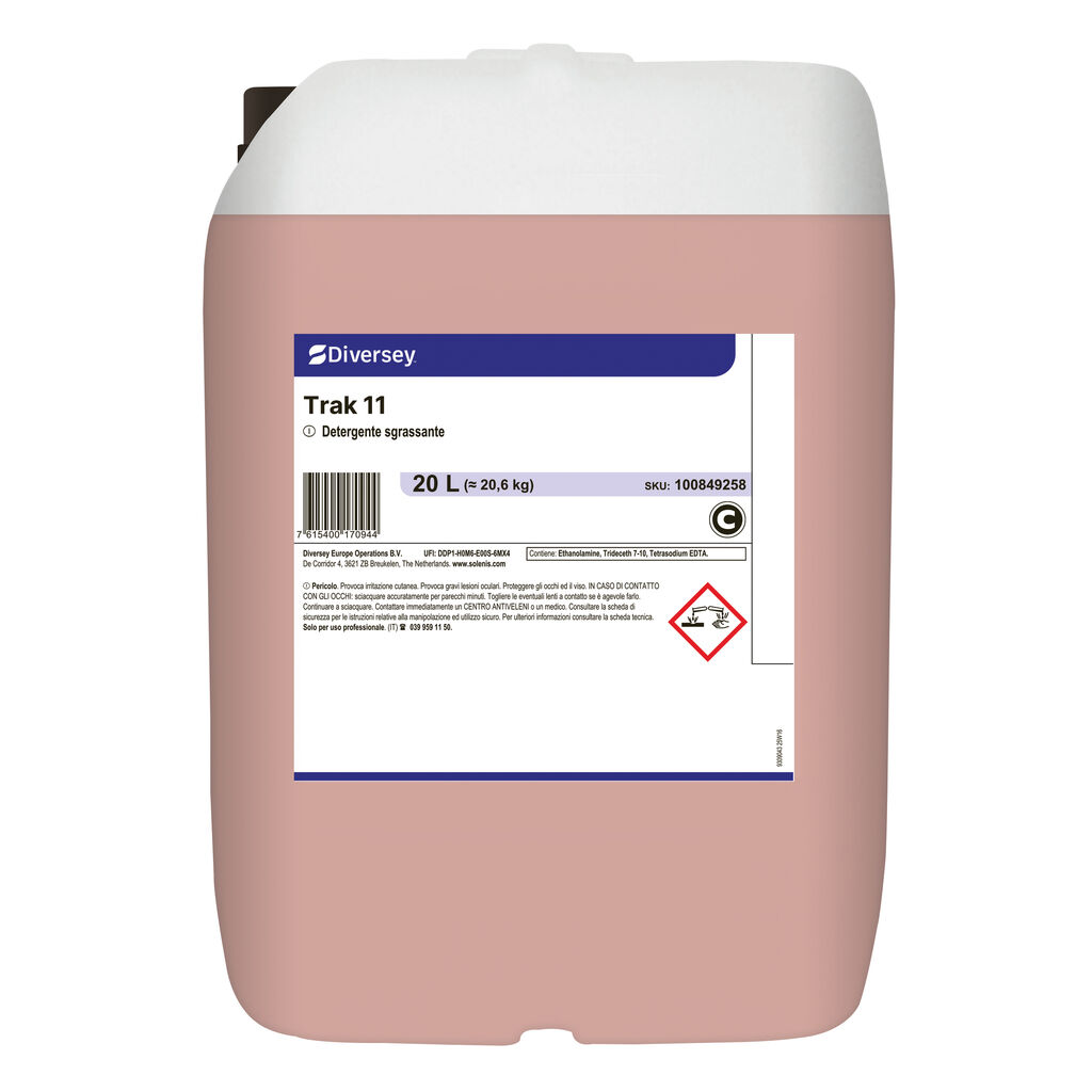 Trak 11 20L - Detergente sgrassante a base acquosa