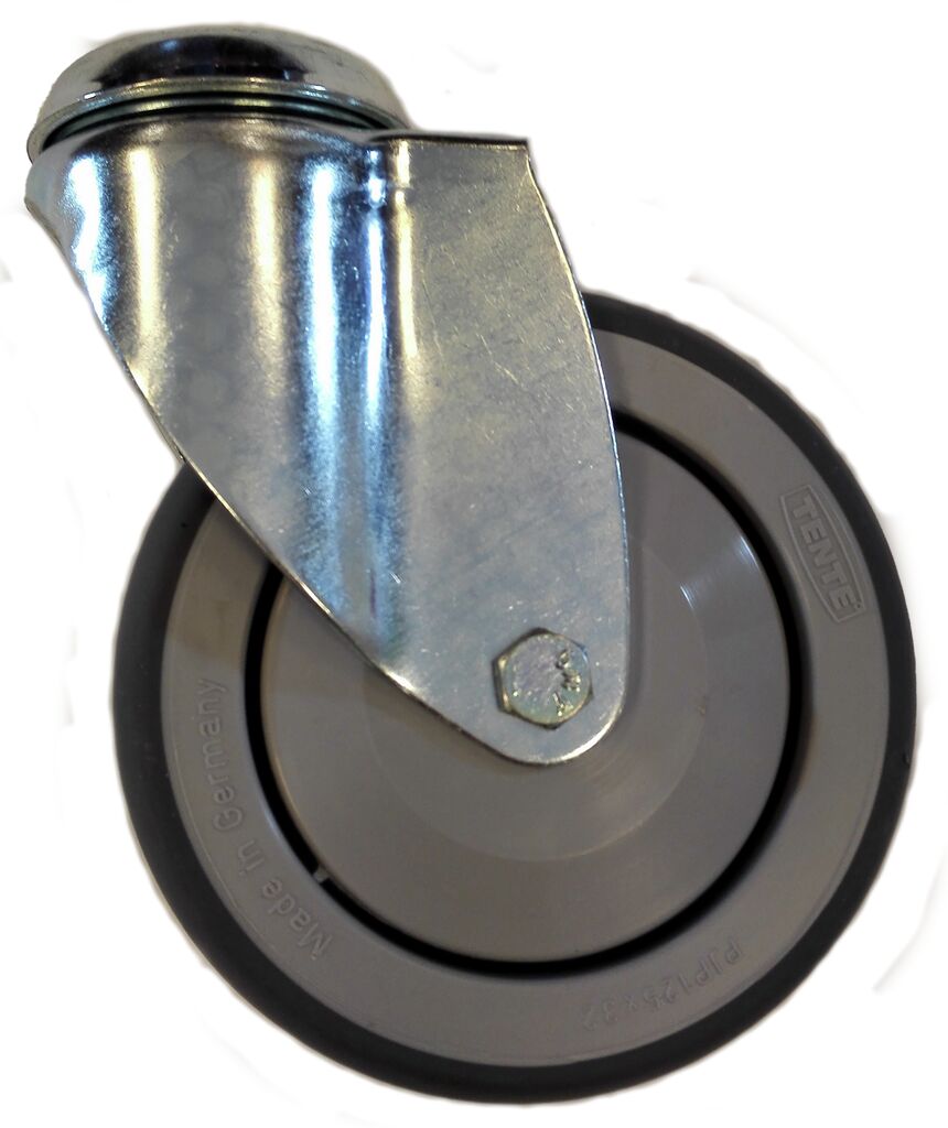 UNIQ HJUL 1stk. - Ø125MM STÅLHUS U/BREMS